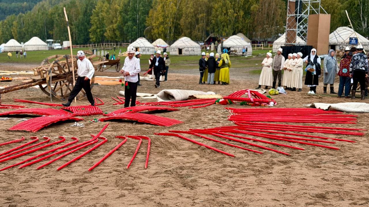 В «Көчмөндөр айылы» стартовал республиканский конкурс «лучшая кыргызская юрта» — 1
