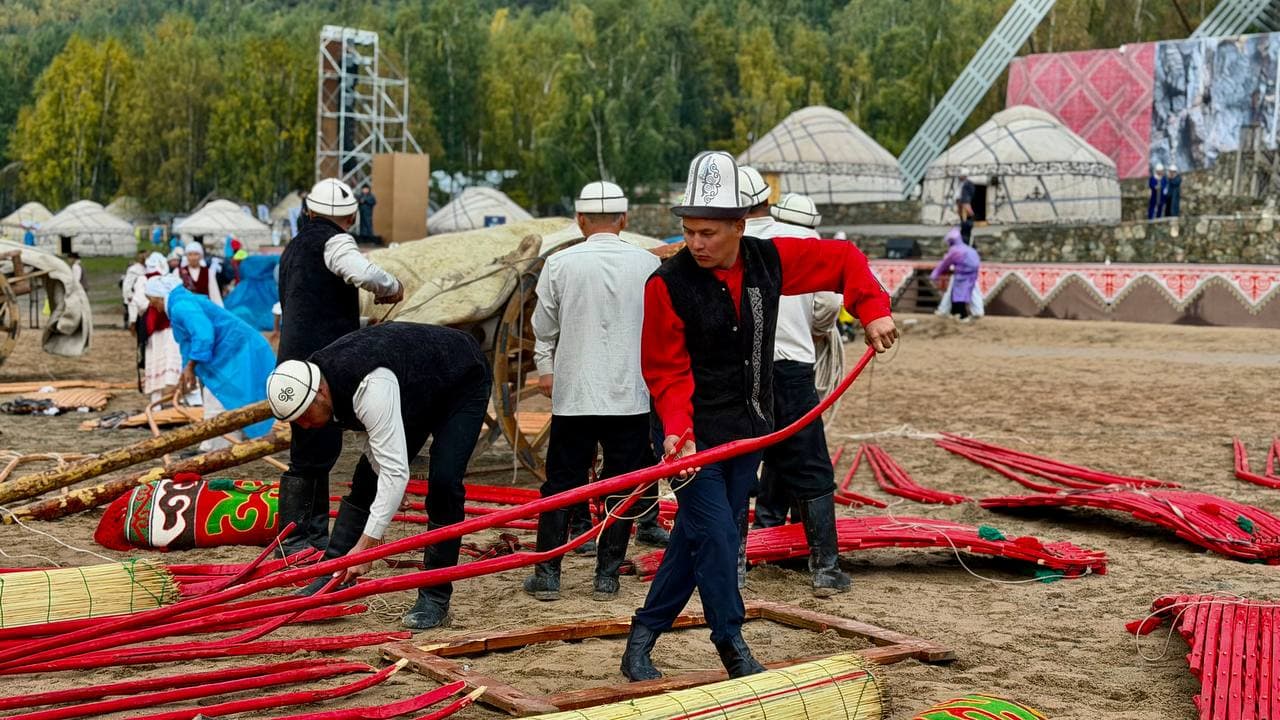 В «Көчмөндөр айылы» стартовал республиканский конкурс «лучшая кыргызская юрта» — 3