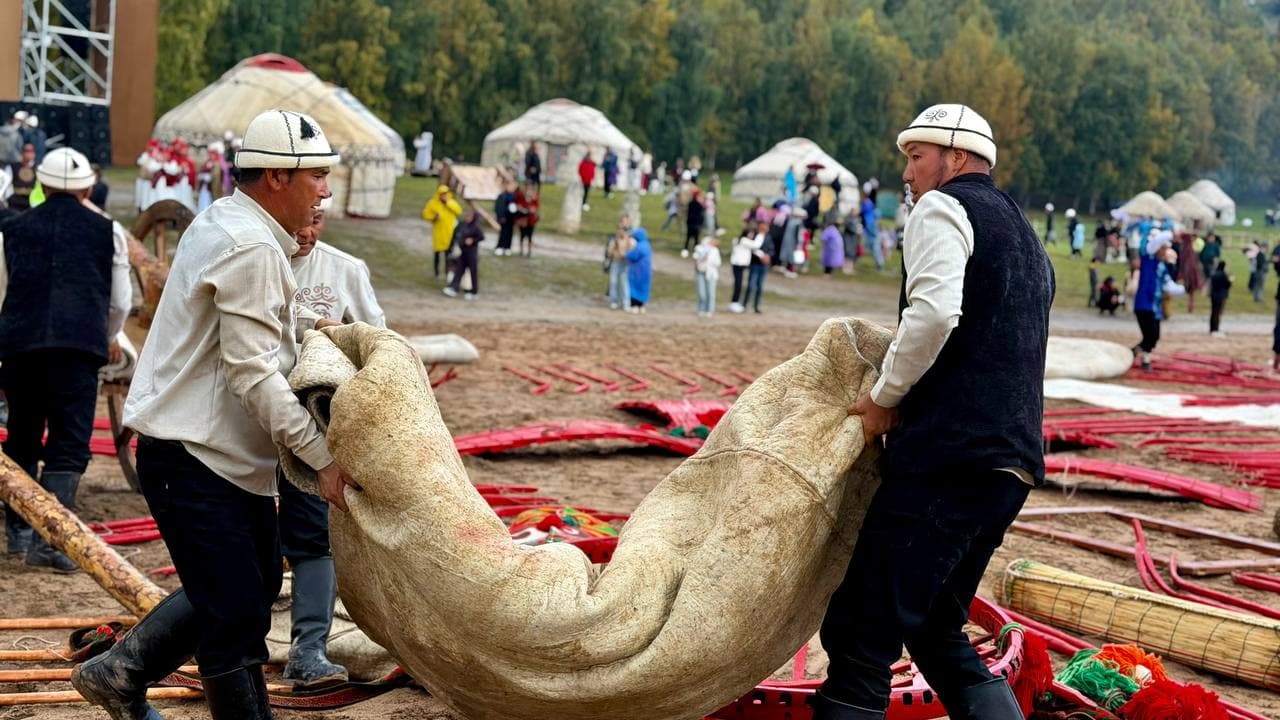 В «Көчмөндөр айылы» стартовал республиканский конкурс «лучшая кыргызская юрта» — 5