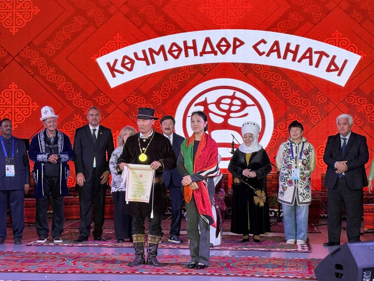 «КӨЧМӨНДӨР САНАТЫ» ЭЛ АРАЛЫК САЛТТУУ МУЗЫКА ФЕСТИВАЛЫНЫН ЖЕҢҮҮЧҮЛӨРҮ СЫЙЛАНДЫ — 7