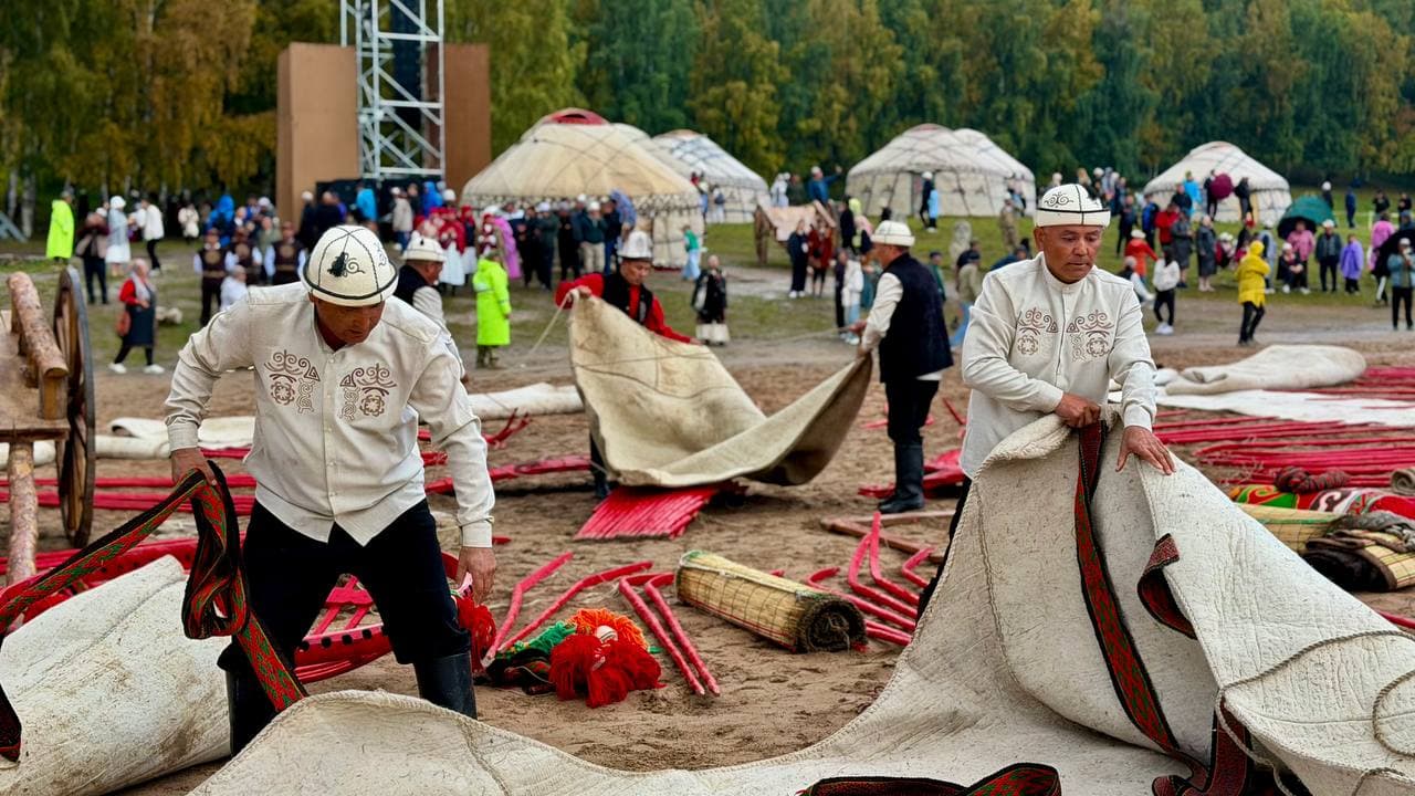 В «Көчмөндөр айылы» стартовал республиканский конкурс «лучшая кыргызская юрта» — 6